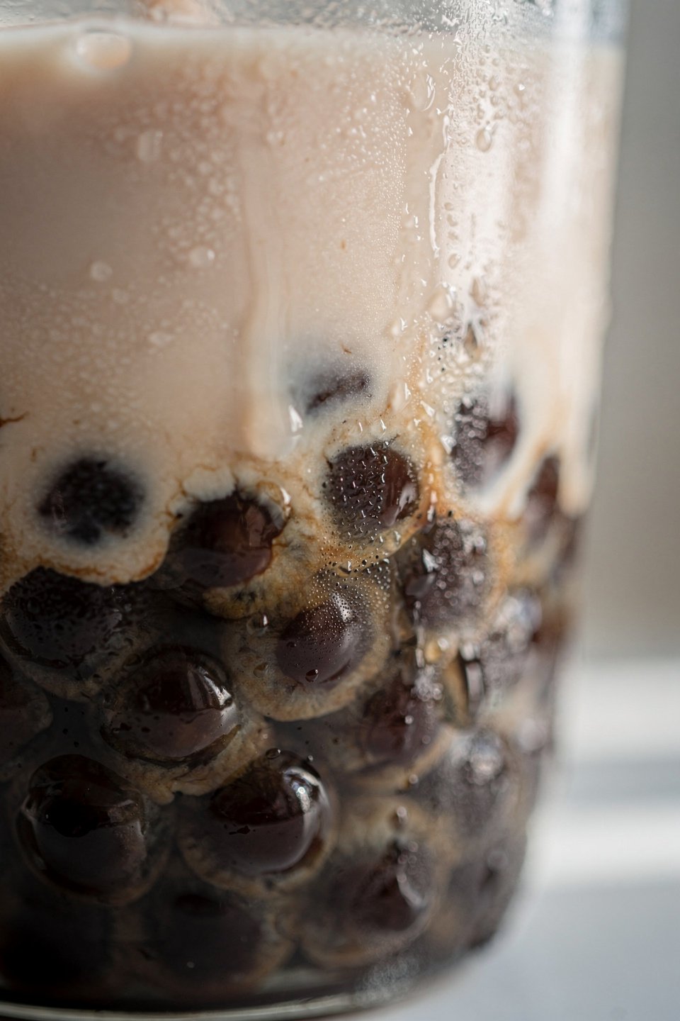 bubble tea toppings including boba pearls jelly aloe and popping boba