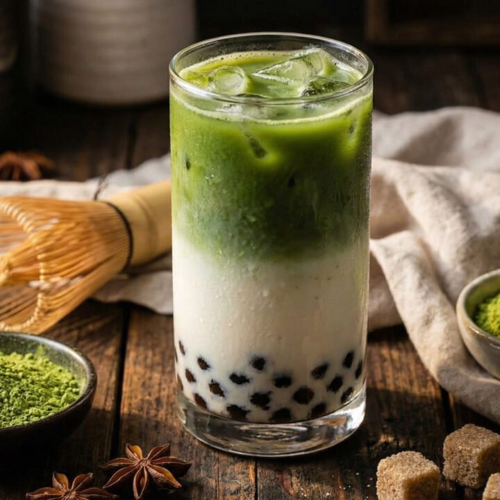 matcha bubble tea recipe