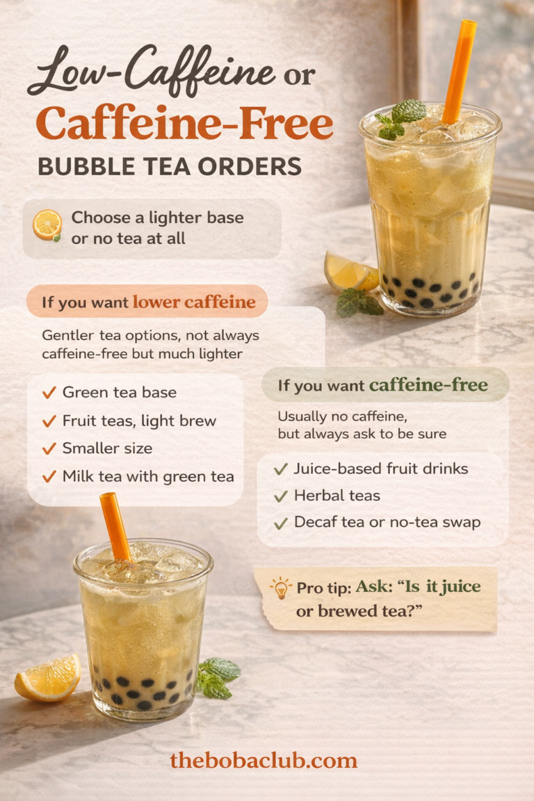 Bubble Tea Caffeine: How Much Is In Boba